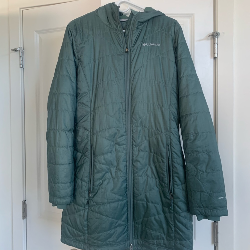 Green Columbia Winter Coat